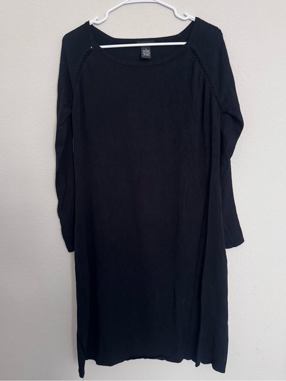 BCBG Black Long Sleeve Dress